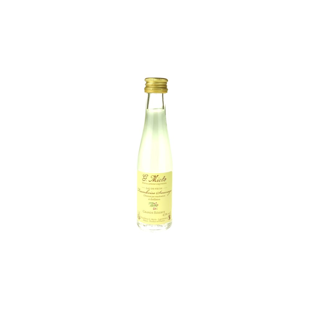 Eau de Vie de Framboise Sauvages Grande Réserve Distillerie Miclo (3cl)